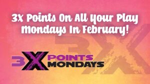 3X Points on Mondays