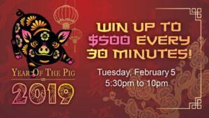 Win Up to $500 CHinese New Year