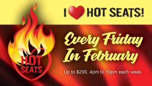Hot Seats Every Friday 4-10pm
