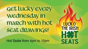 $200 Hot Seats Wednesdays in March