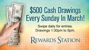$500 Sunday Drawings