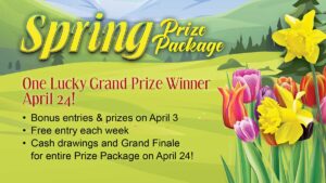 Spring Prize Package Worth Over $4000