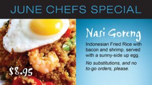 Nasi Goreng Chefs Special