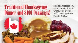 Canadian Thanksgiving Special & Drawings