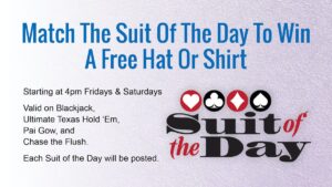 Free Shirt or Hat With Suit of the Day