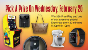 Pick a prize February 26