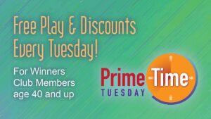 Free Play, Dining & Gift Store Discounts
