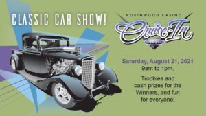 Cruise-In Car Show August 21, 2021