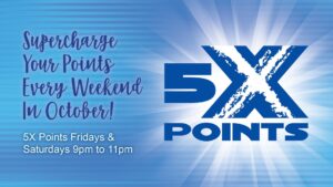 5X Points on Weekends