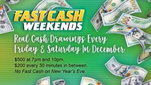 Win Cash Every Friday & Saturday