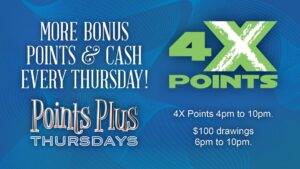 Bonus Points and Cash on Thursdays