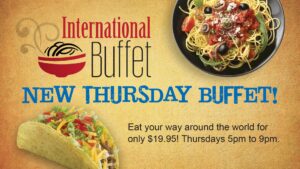 New International Buffet Thursdays