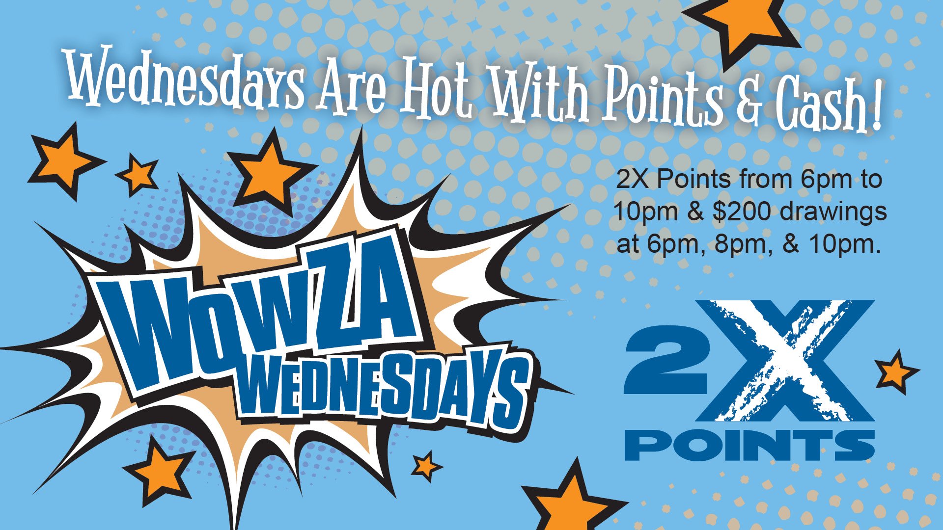 Wednesday Points and Cash