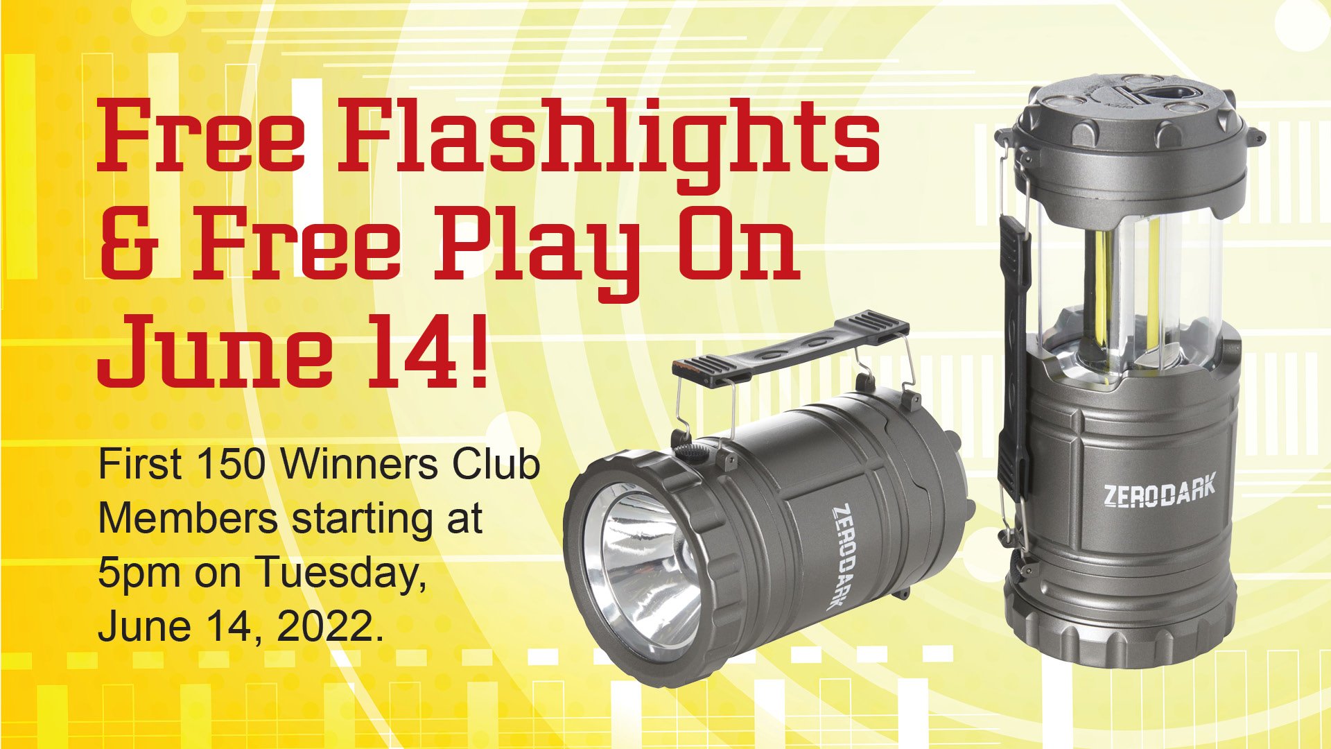 flashlights and free play June 14