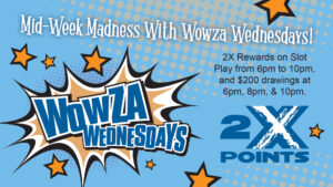 2X Points & $200 Drawings on Wednesdays