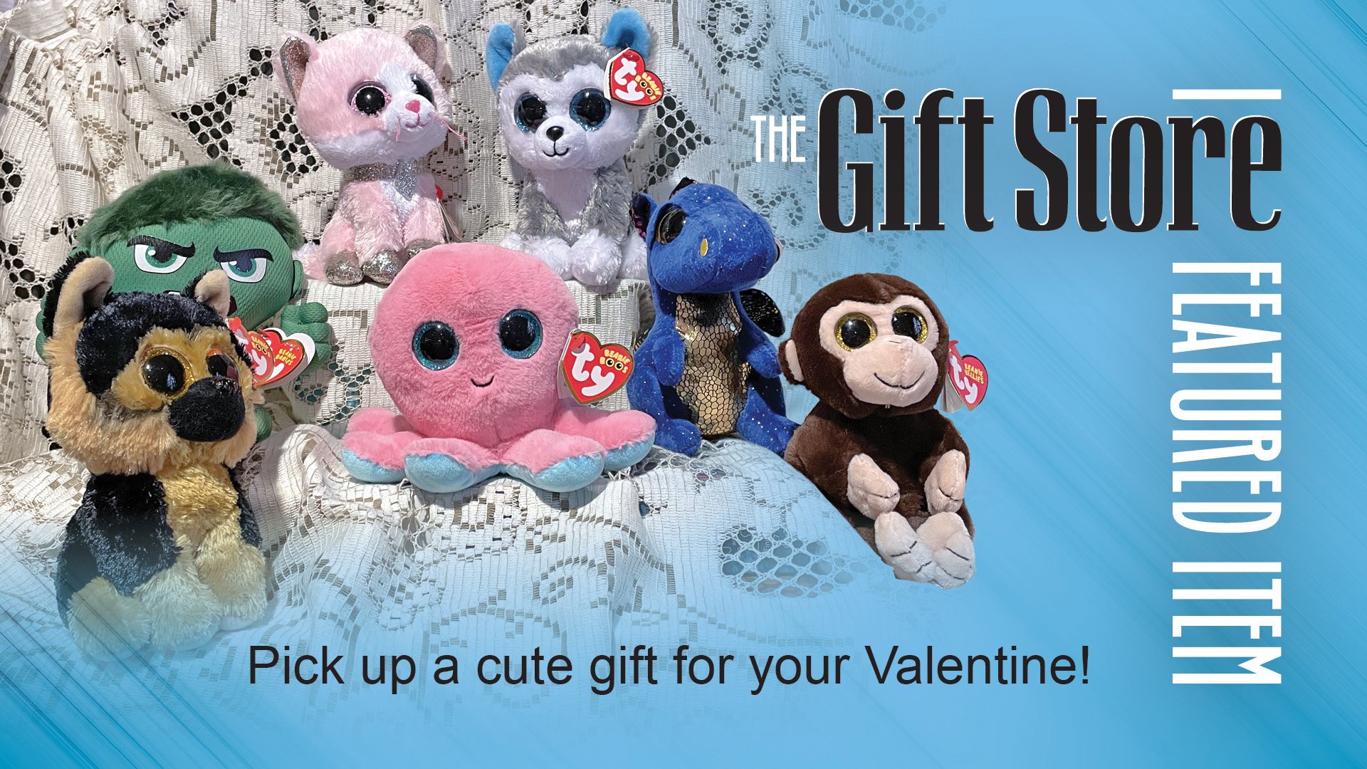 Beanie Babies in the Gift Store