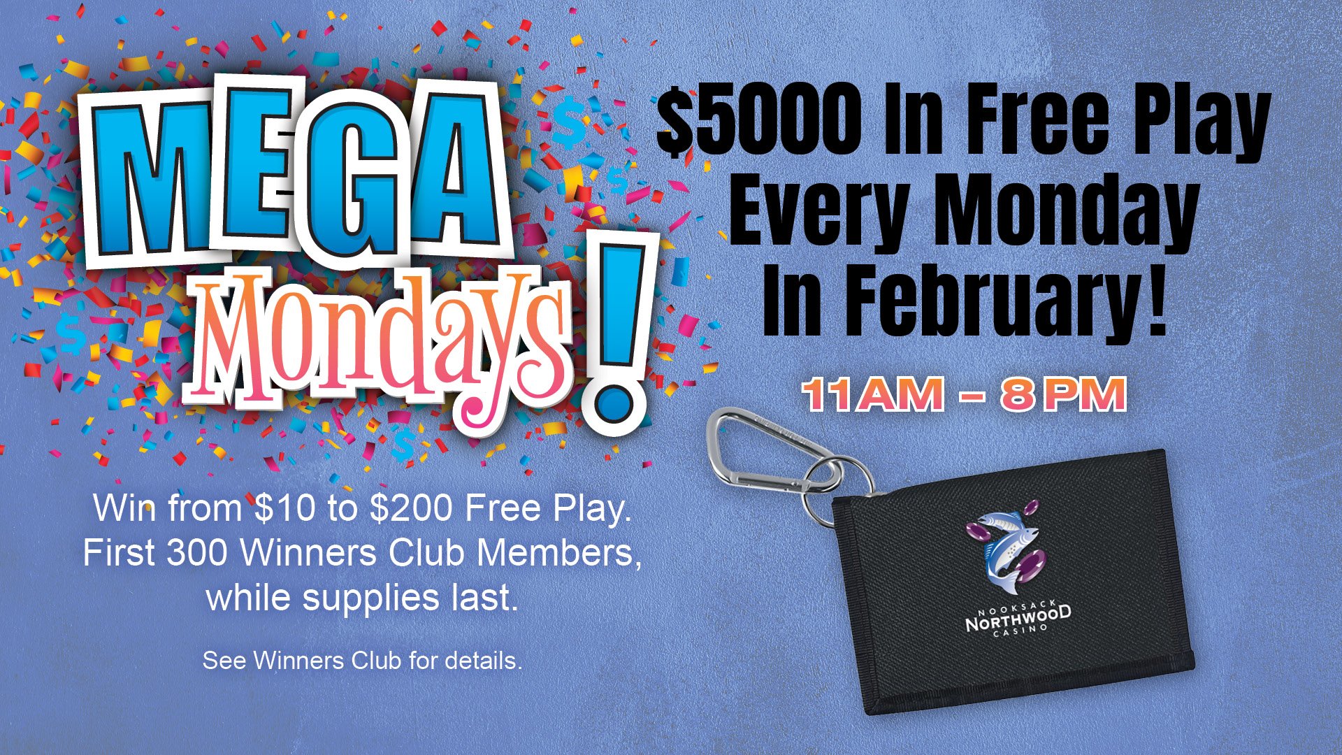 Get up to $500 Free Play on Mondays