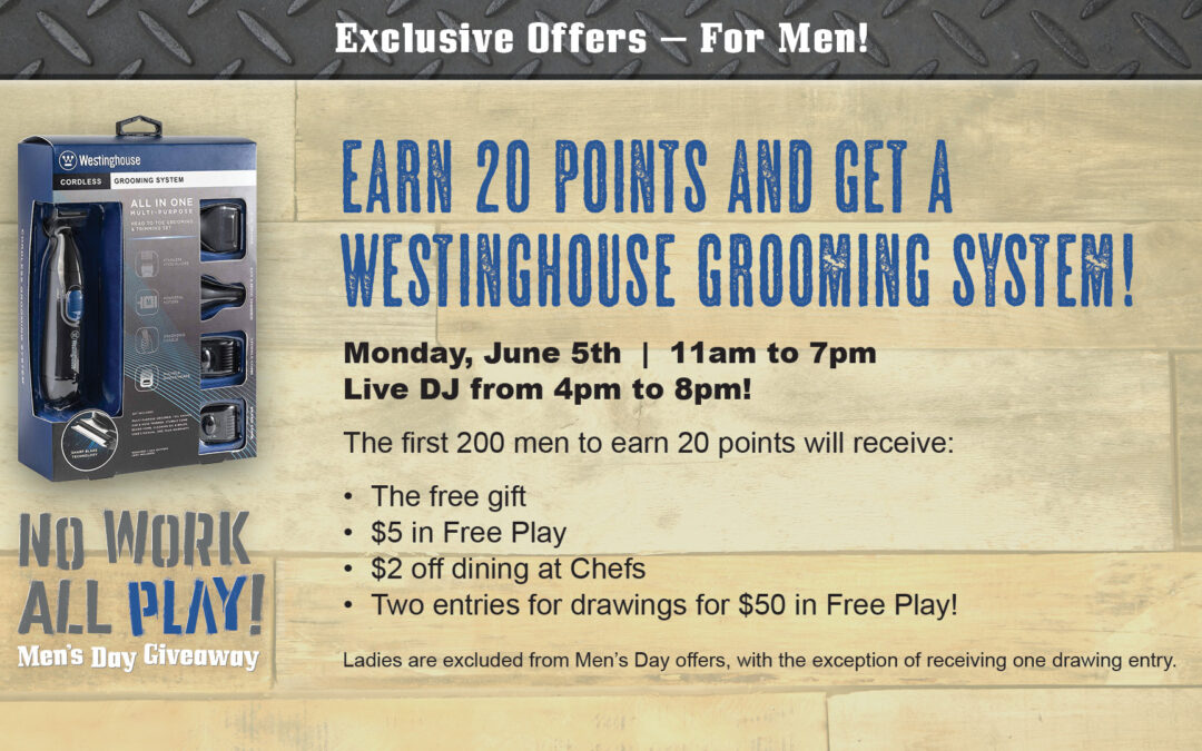 Earn 20 Points And Get A Westinghouse Grooming System!