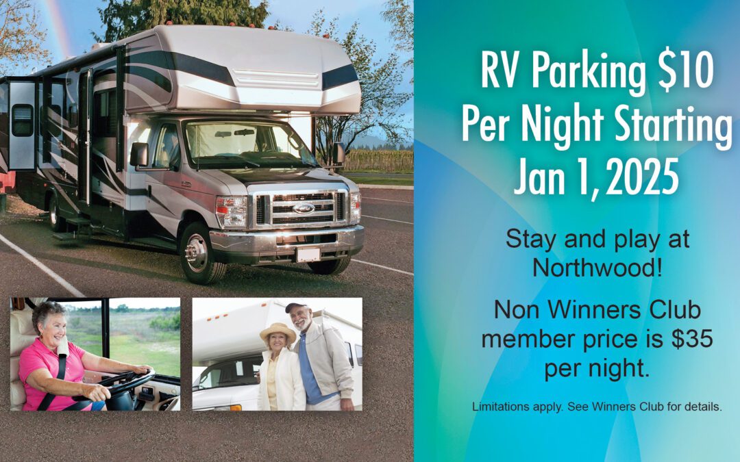 RV Parking Available On Site – Get Free Nights!