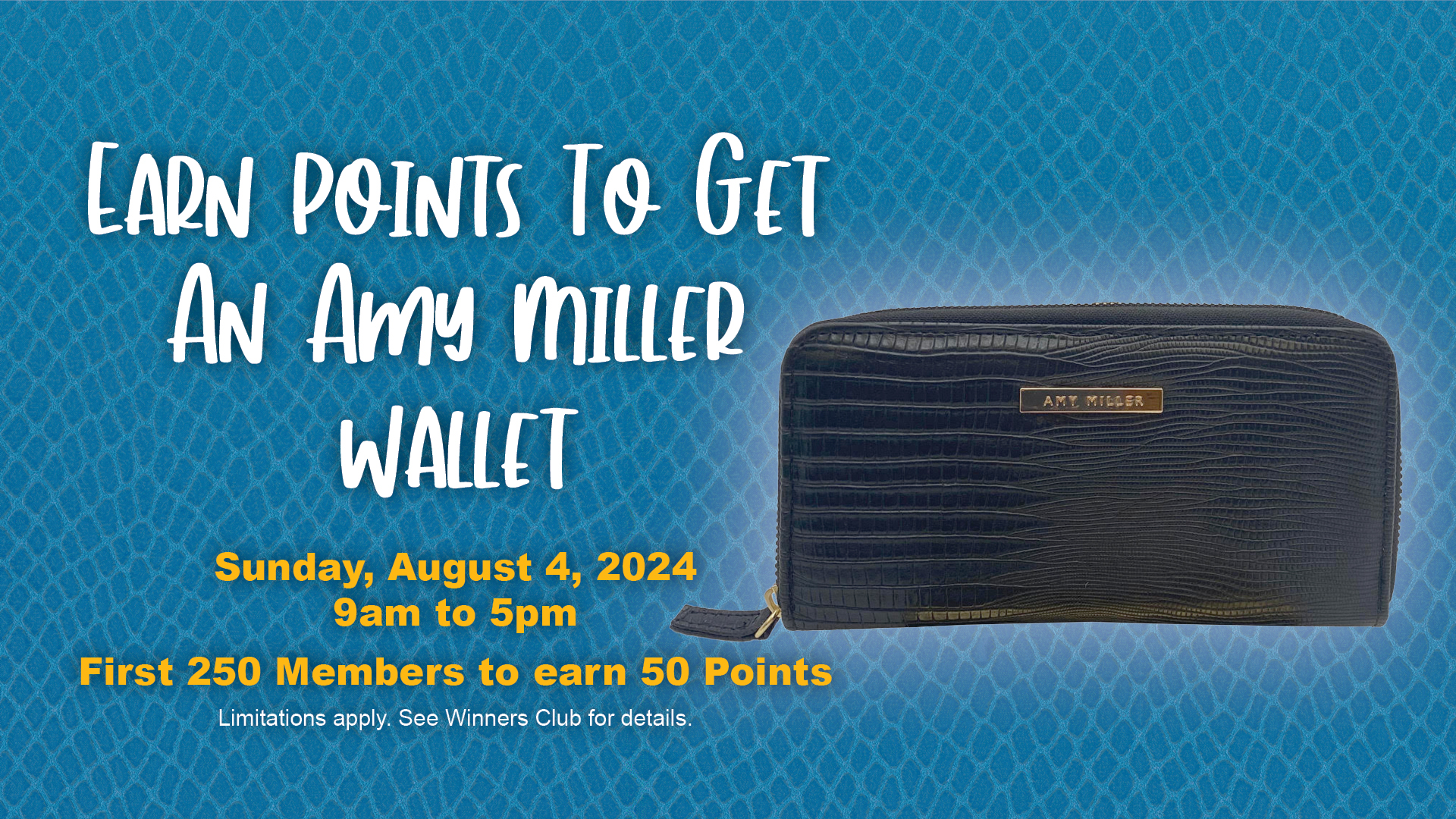 Amy Miller Wallet August 4, 2024