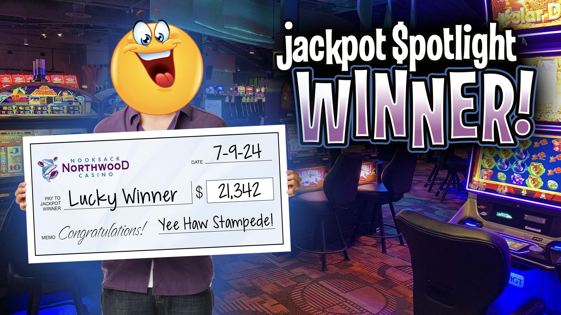 TV Jackpot Spotlight Winner 0724