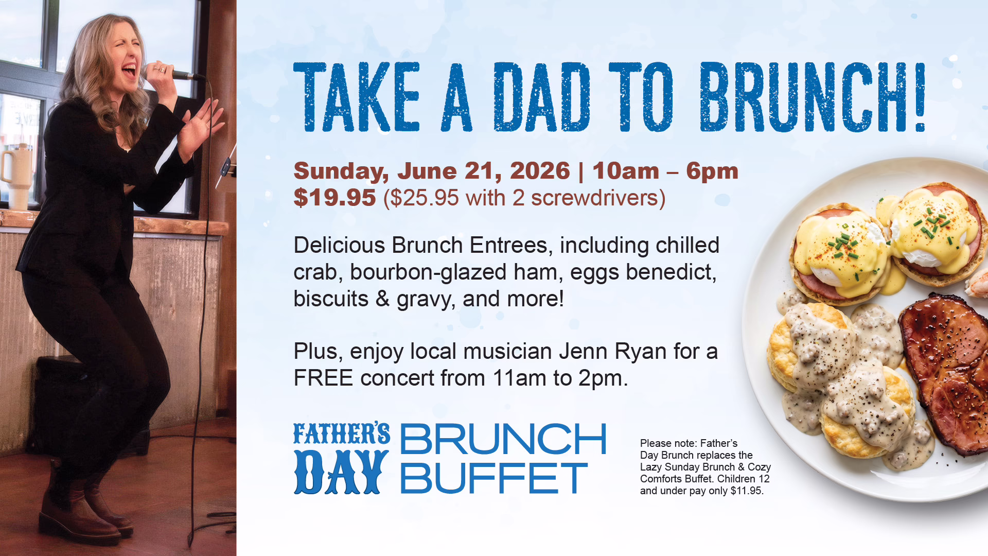 Father's Day Brunch June 21